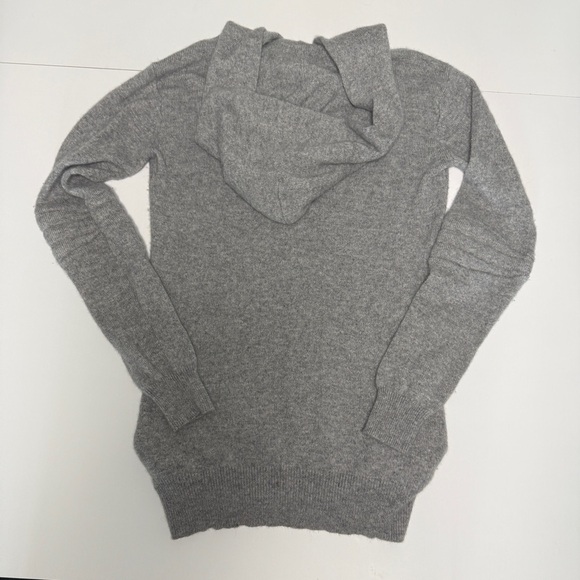 Stella McCartney X Gap Kids Gray Cashmere Blend Hooded Sweater -M - Picture 3 of 5